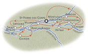 Loire Valley France Map